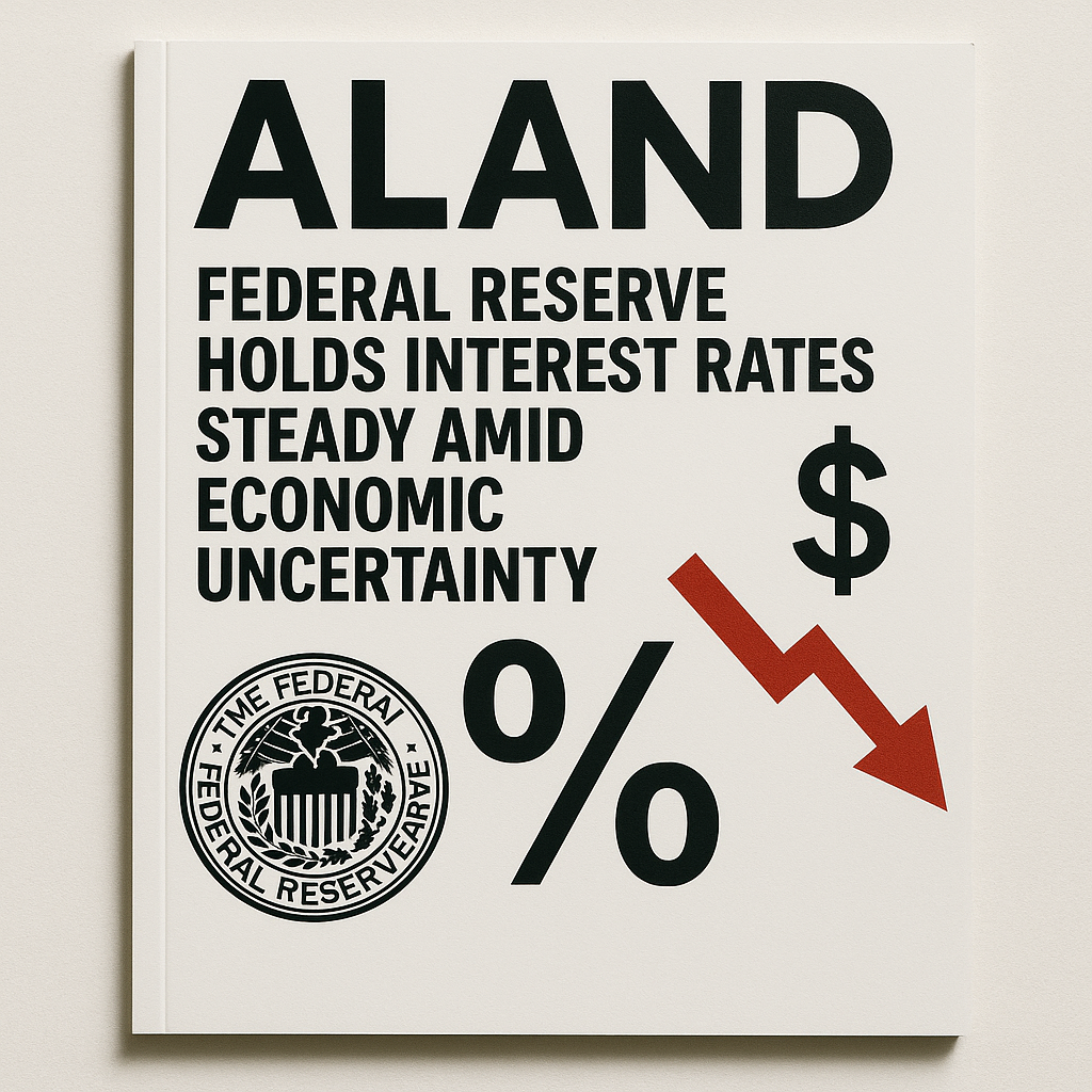  ALAND Magazine Cover - Federal Reserve Interest Rates Steady Amid Economic Uncertainty